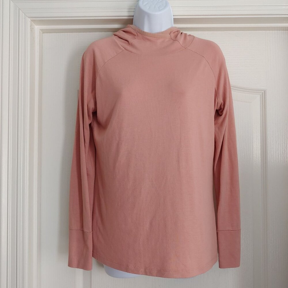 Freefly Layer Lightweight Snorkel Hoodie Bamboo Running Jogging Activewear M